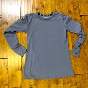 Brooks Gray Long Sleeve Tee